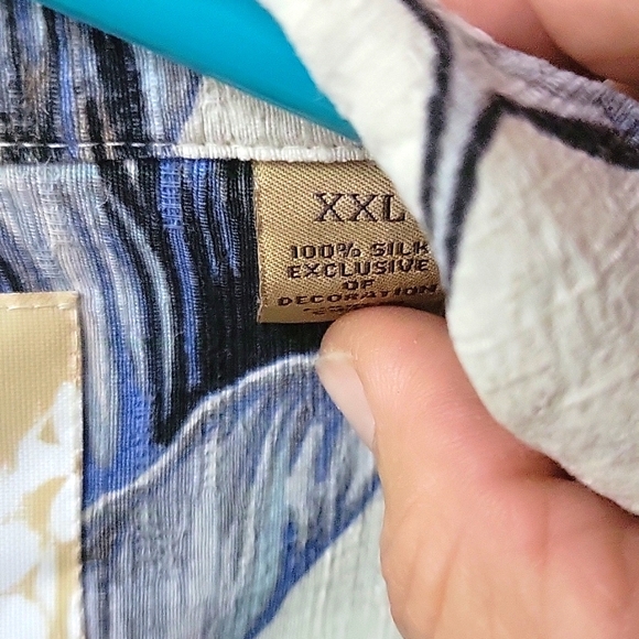 Mens XXL Tasso Elba Button Shirt - Picture 6 of 6